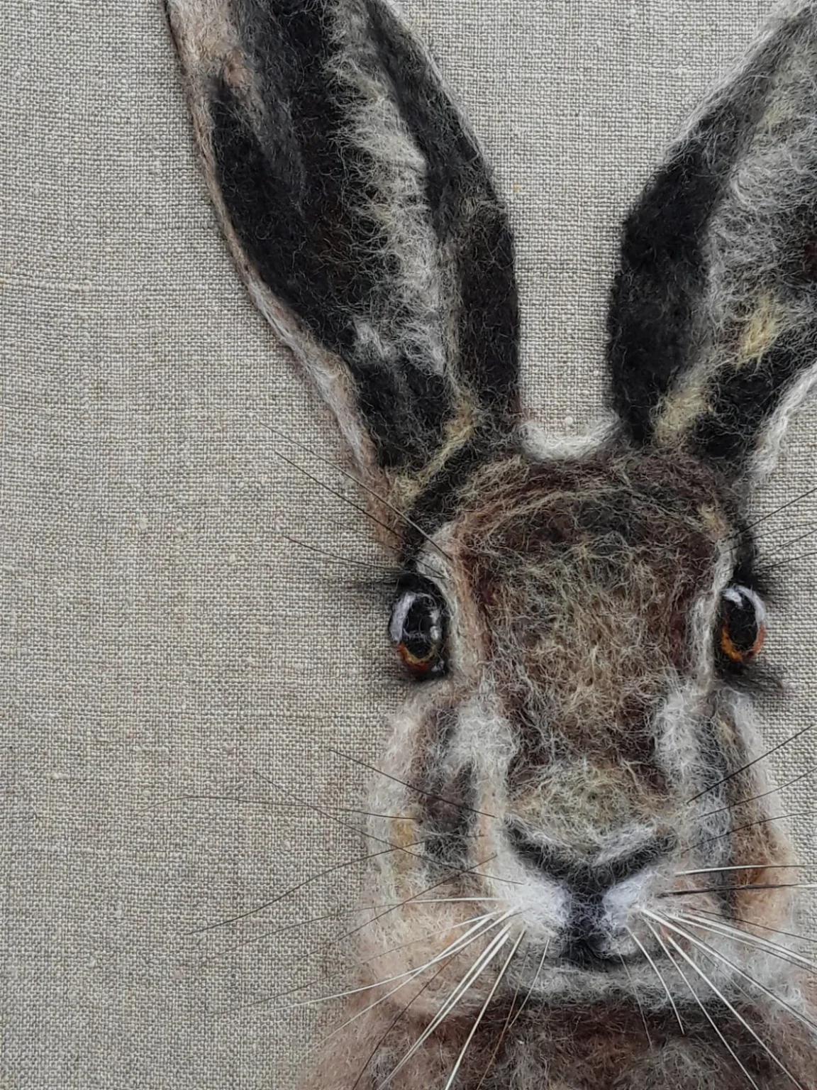 Wendy Austin-Rawlings Rabbit Needle felting