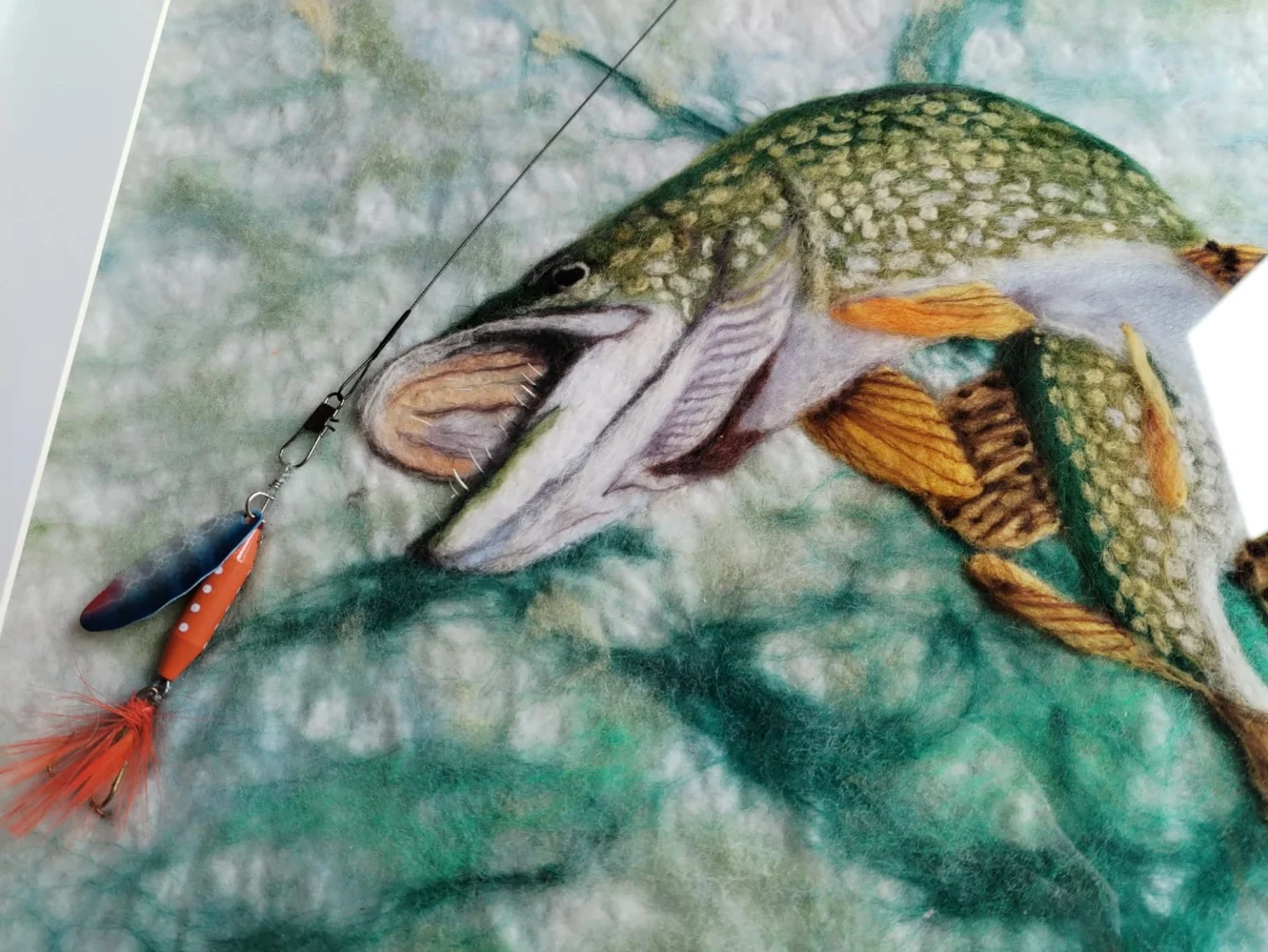 Wendy Austin-Rawlings fish needle felting