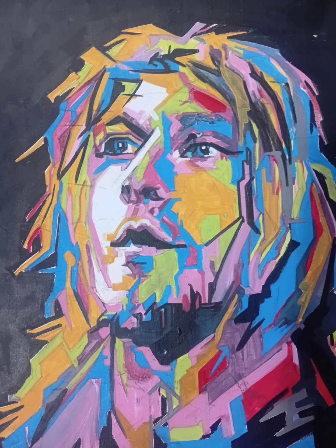 Karen McCormack Colour Drawing of a Man