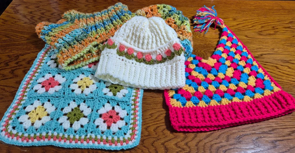 Crochet items